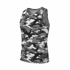 GAP Boy's Camouflage Tank Top - Black and Gray